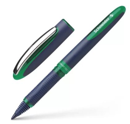 Ролер 0.6 с капачка и грип зона SCHNEIDER One Business Зелен