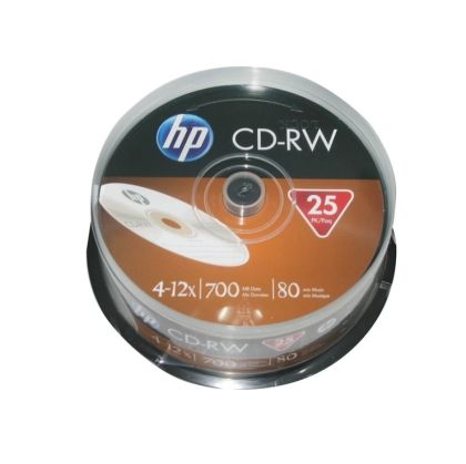 Дискове HP  CD-RW  700 MB шпиндел от 25 броя