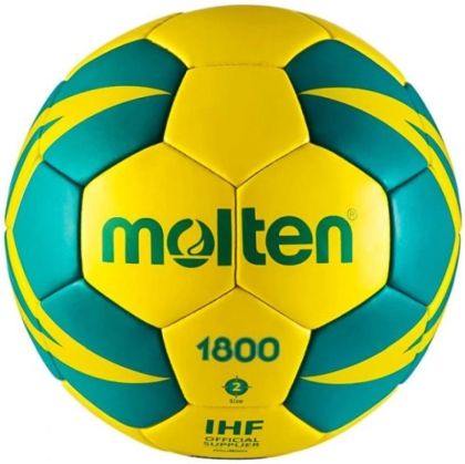 Топка хандбална MOLTEN H2X1800-YG, Одобрена от IHF, Размер 2