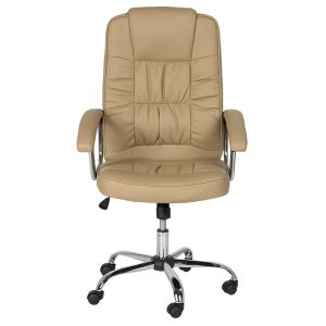 Президентски офис стол Trendy 6081 - бежов