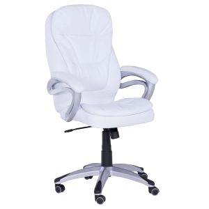 Президентски офис стол Trendy 6156 - бял