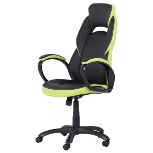 Геймърски стол Trendy 7511 - черно-зелен