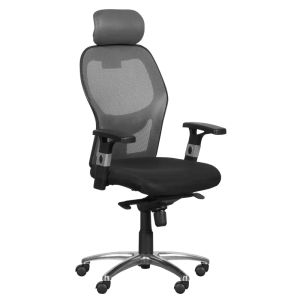 Ергономичен стол Trendy 7520 - черен - сив