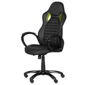 Геймърски стол Trendy 7502 - черно-зелен