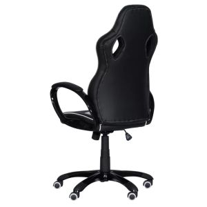 Геймърски стол Trendy 7502 - бял-черен