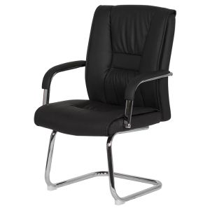 Посетителски стол Trendy 6540 - черен LUX