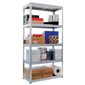 Метален стелаж STAR 180x90x40 см, до 275 кг на рафт - цинк