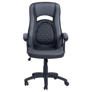 Президентски офис стол Trendy 6095 - сив - черен