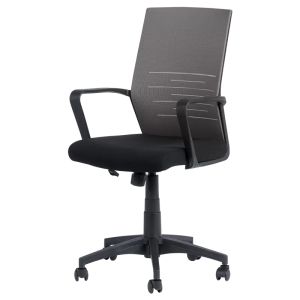 Работен офис стол Trendy 7041 - черен - сив