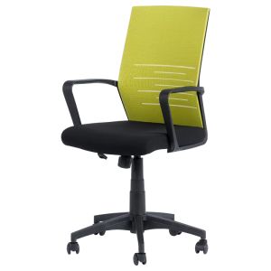 Работен офис стол Trendy 7041 - черен - зелен
