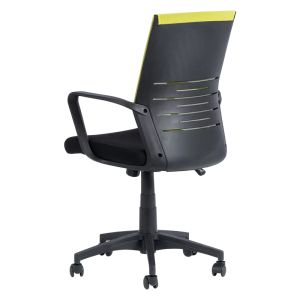 Работен офис стол Trendy 7041 - черен - зелен