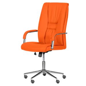 Президентски офис стол Trendy 6500-1 - оранжев