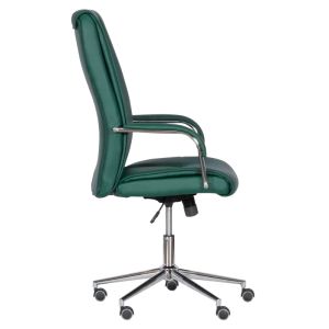 Президентски офис стол Trendy 6500-1 - маслено зелен