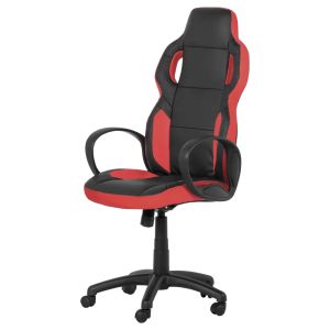 Геймърски стол Trendy 7510 - черно-червен