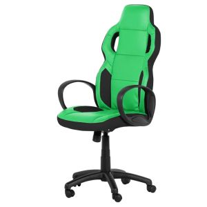 Геймърски стол Trendy 7510 - черно-зелен