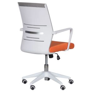 Работен офис стол Trendy 7044 - сив-оранжев