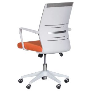 Работен офис стол Trendy 7044 - сив-оранжев