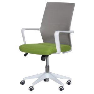 Работен офис стол Trendy 7044 - сив-зелен