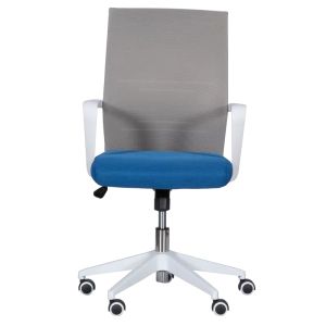 Работен офис стол Trendy 7044 - сив-син
