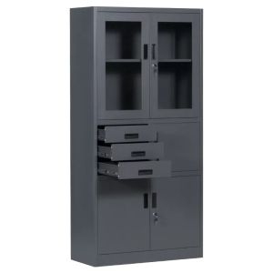 Метален шкаф Trendy CR-1240 E SAND - графит