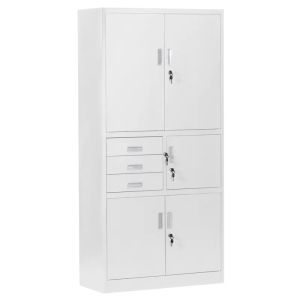 Метален шкаф Trendy CR-1281 Е - сив