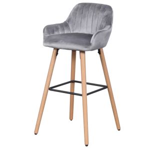 Бар стол Trendy 3082 - сив