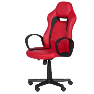 Геймърски стол Trendy 7525 R - червено - черно