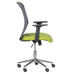 Работен офис стол Trendy 7047-1 - сив-зелен