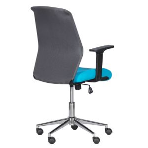 Работен офис стол Trendy 7047-1 - сив-син