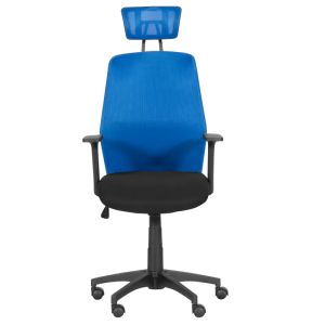 Президентски офис стол Trendy 7535 - синьо - черен