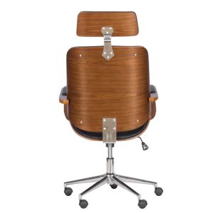 Президентски офис стол Trendy 6401 - орех - черно