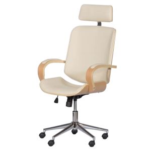 Президентски офис стол Trendy 6401 - бук-крем