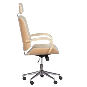 Президентски офис стол Trendy 6401 - бук-крем