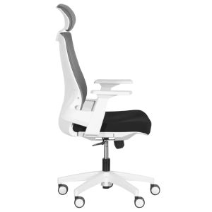 Президентски офис стол Trendy 7546 - черен - сив