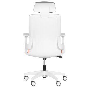 Президентски офис стол Trendy 7546 - оранжев - сив