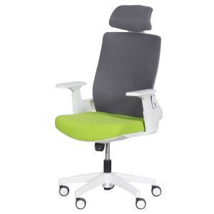 Президентски офис стол Trendy 7546 - зелен-сив