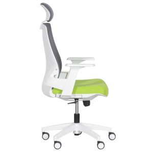 Президентски офис стол Trendy 7546 - зелен-сив
