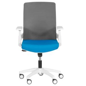 Работен офис стол Trendy 7547 - син-сив