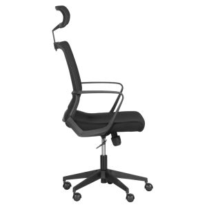 Президентски офис стол Trendy 7562 - черен