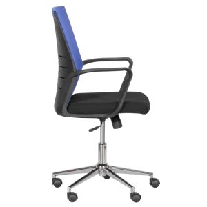 Работен офис стол Trendy 7041-1- черен - син
