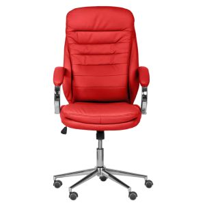 Президентски офис стол Trendy 6113-1 - червен