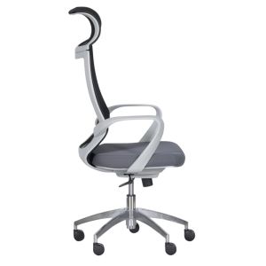 Президентски офис стол Trendy 7576 - сив-черен