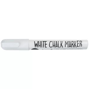 Тебеширен  маркер с объл връх Centrum Chalk 89787  3-5 милиметра бял