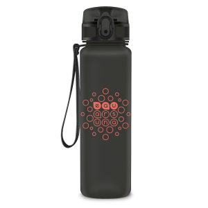 Бутилка за вода Ars Una Dark Grey 600ml - BPA free