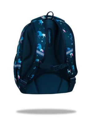 Светеща ученическа раница Coolpack - JIMMY - Blue unicorn