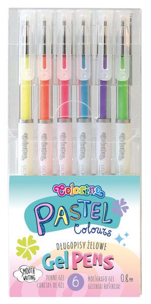 Гел-химикал 6 цвята Pastel Colorino