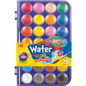 Акварелни бои 28 цвята Colorino