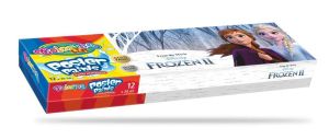 Темперни бои Frozen 12 цвята в бурканчета Colorino