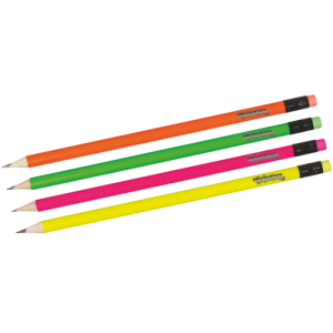 Colorino Kids Neon черен молив HB