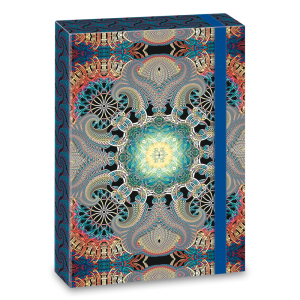 Кутия с ластик A4  Mandala Line Ars Una